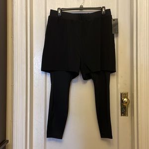 NWT Zella 2 in 1 training pants size XL.